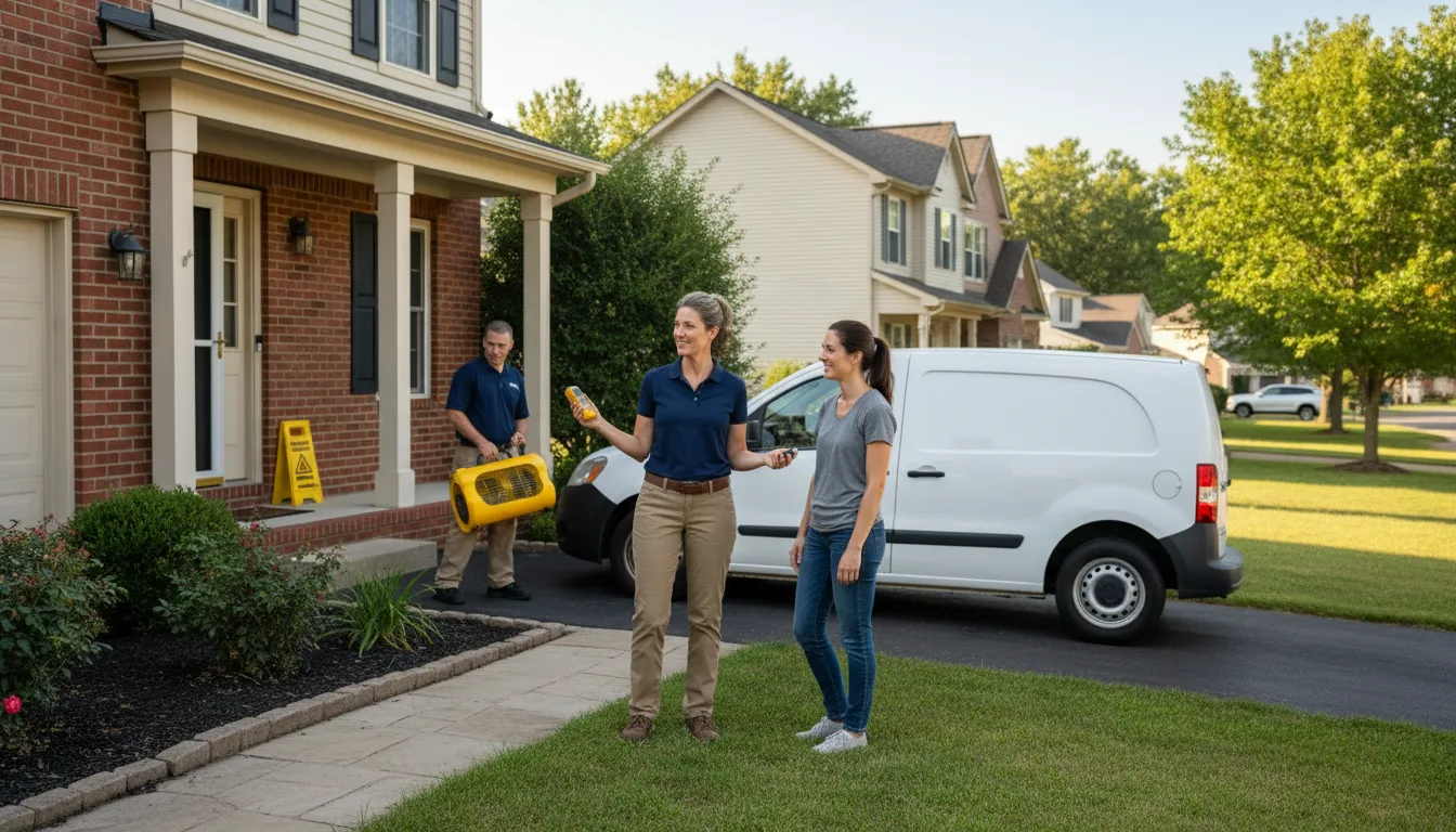 Water restoration image for Dehumidification And Cleanup Services in Granada, MN